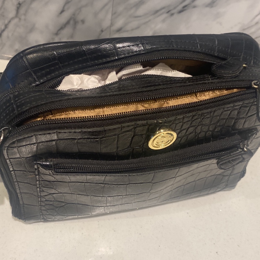 Elegant 2 Black Shoulder Bag - Picture 11 of 12